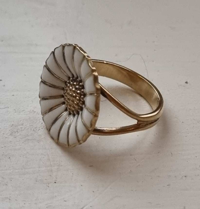 Ring, forgyldt, Georg Jensen