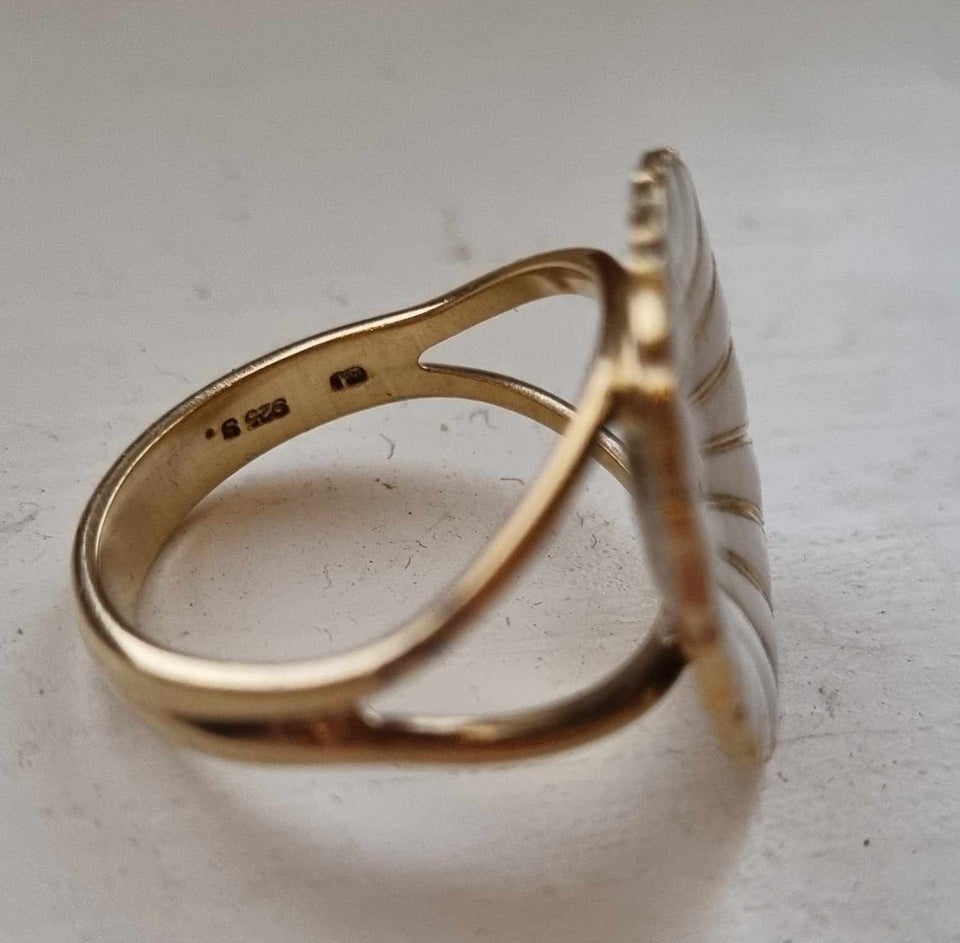 Ring, forgyldt, Georg Jensen