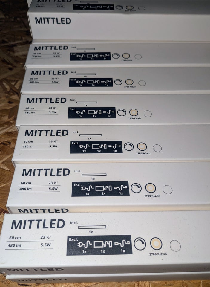 LED *UBRUGT* IKEA MittLed med