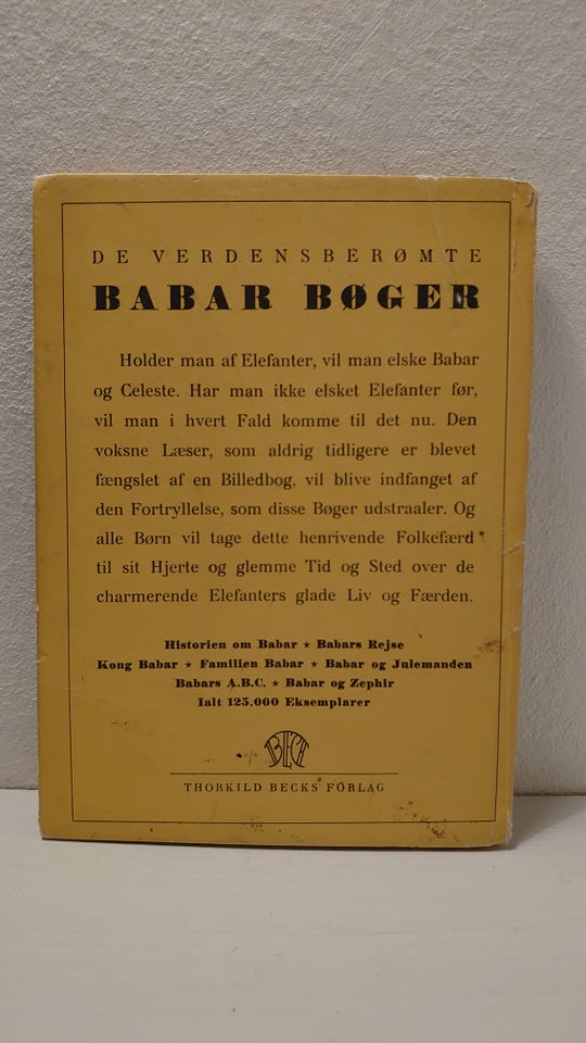 Kong Babar, Jean de Brunhoff