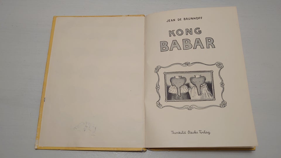 Kong Babar, Jean de Brunhoff