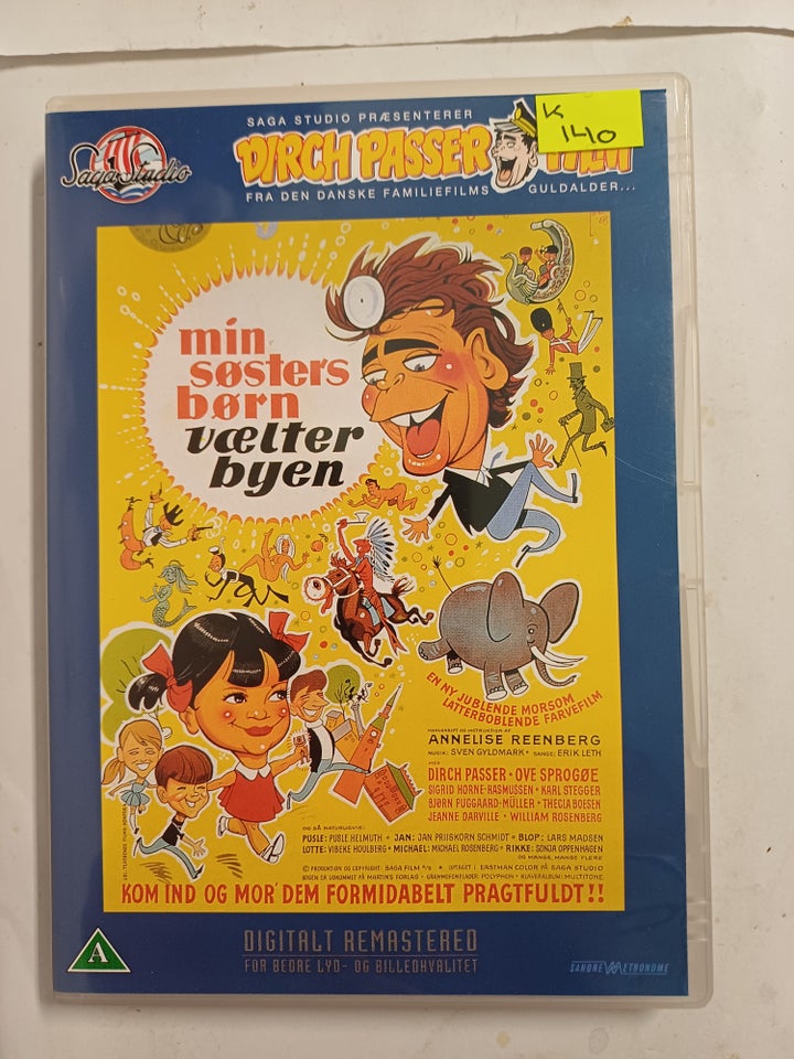 Min søsters børn vælter byen, DVD,