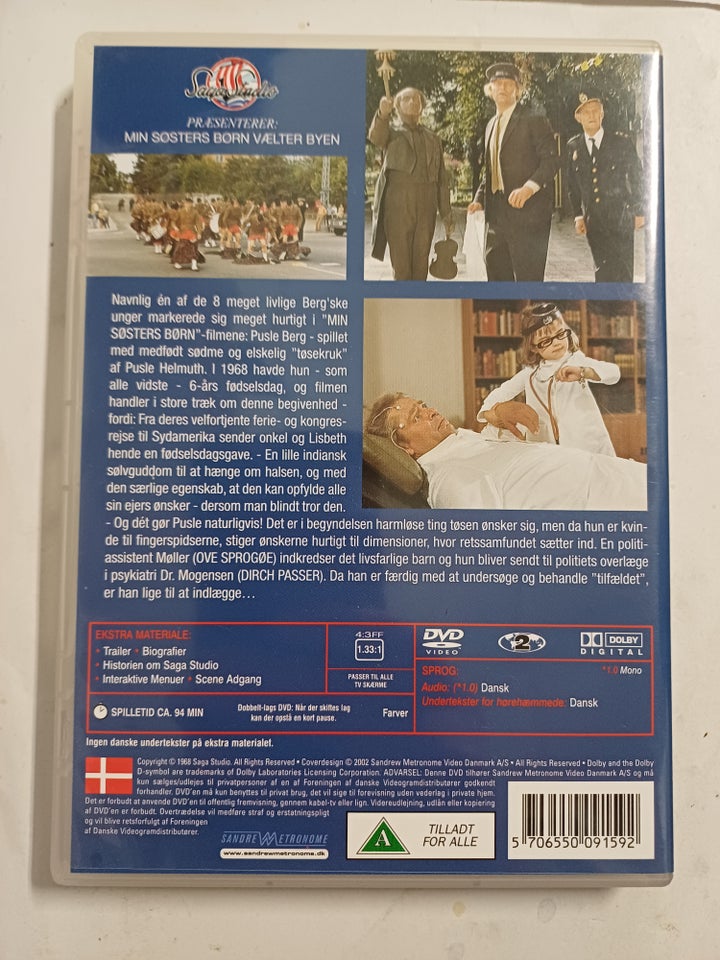 Min søsters børn vælter byen, DVD,