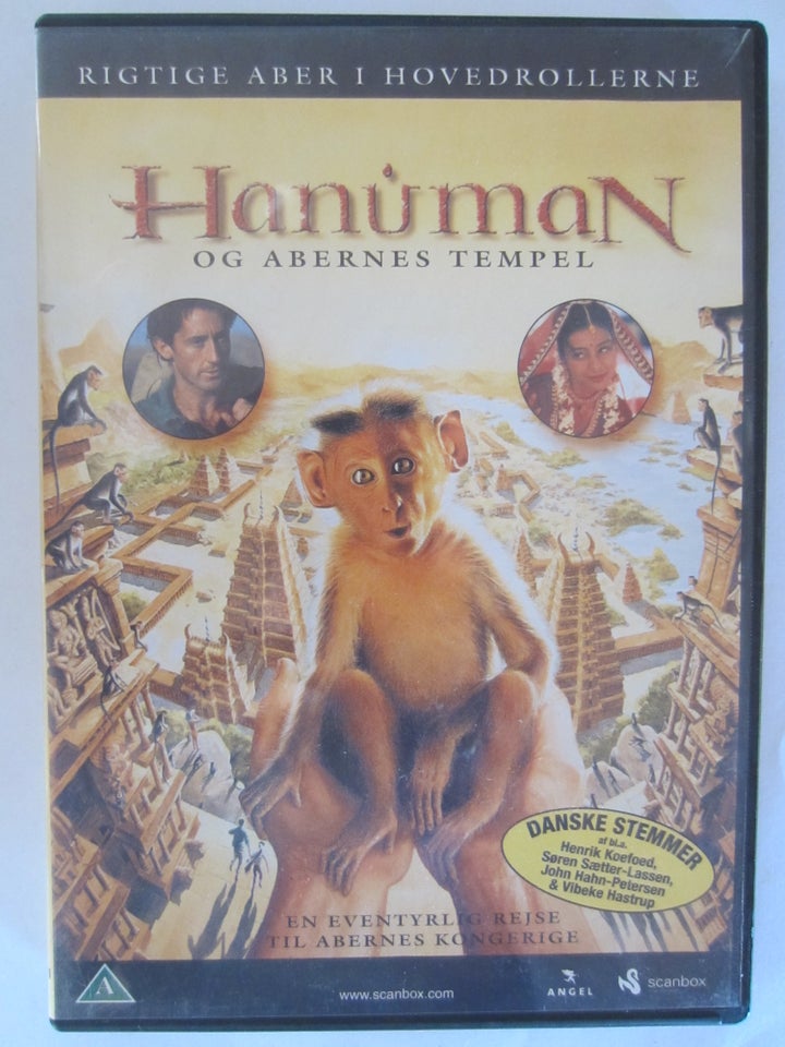 Hanuman og abernes tempel, DVD,