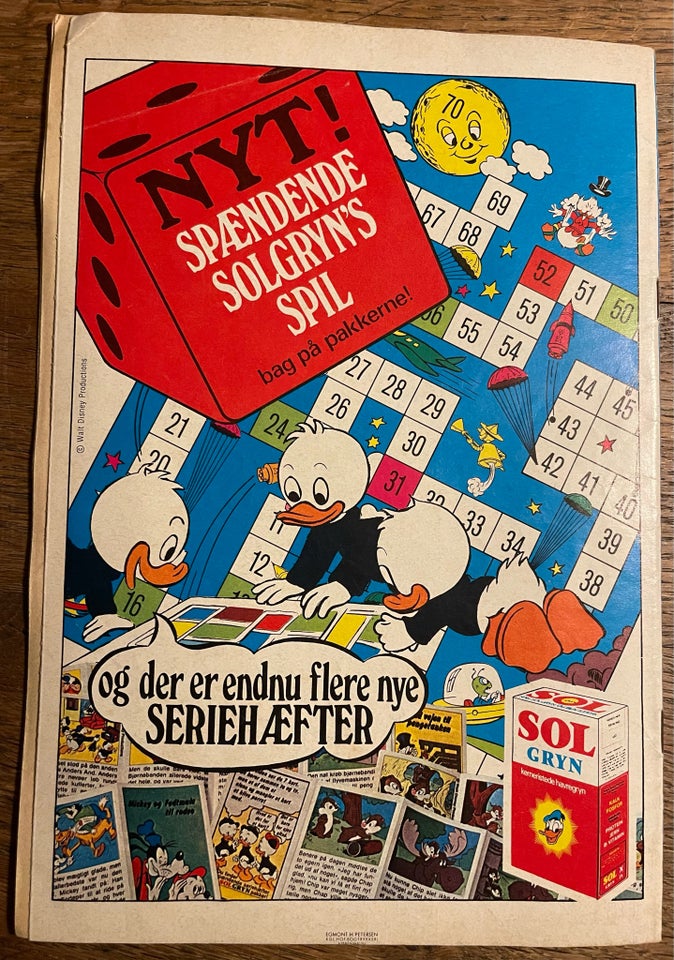 Anders And 1970 nr. 21, Walt Disney,