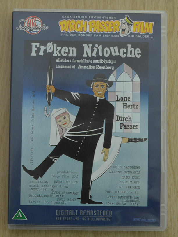 Frøken Nitouche, DVD, komedie