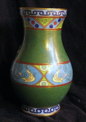 Emalje Chinese Cloisonne Vase