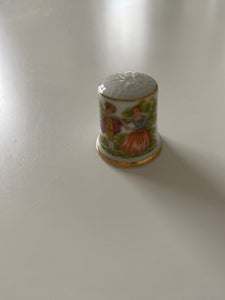 Fingerbøl porcelæn