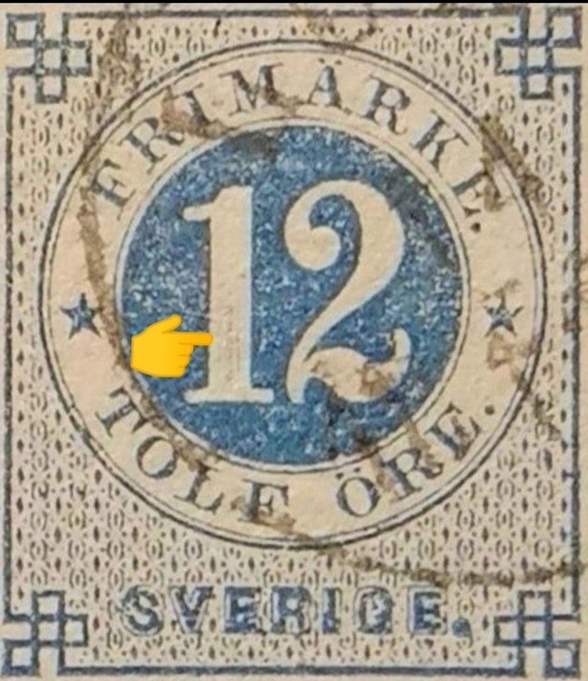 Sverige stemplet Variant