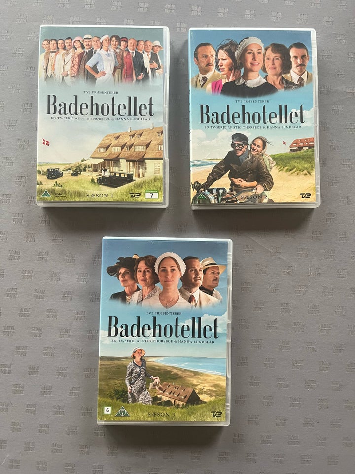 Badehotellet 1-2-3, DVD,