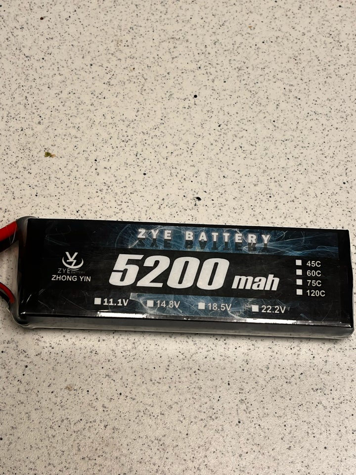 Fjernstyret bil, LIPO 5200mah