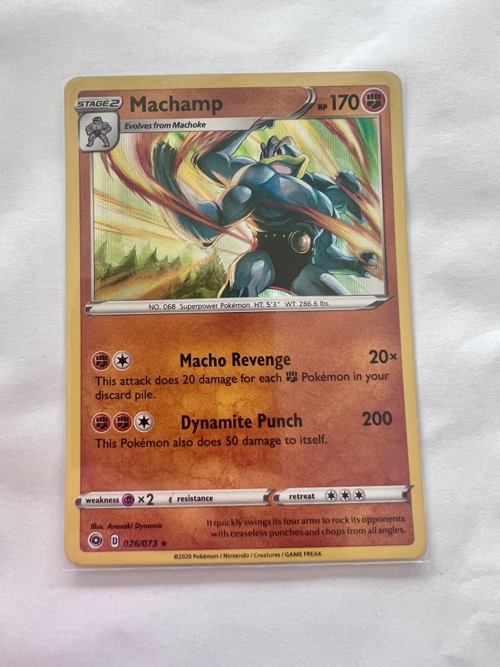 Samlekort, Machamp holo