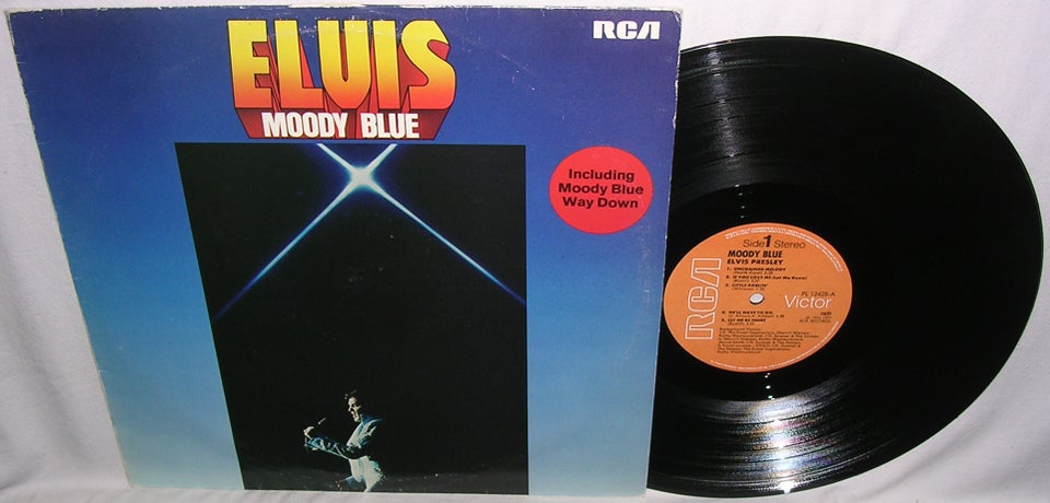 LP, Elvis Presley, Moody Blue