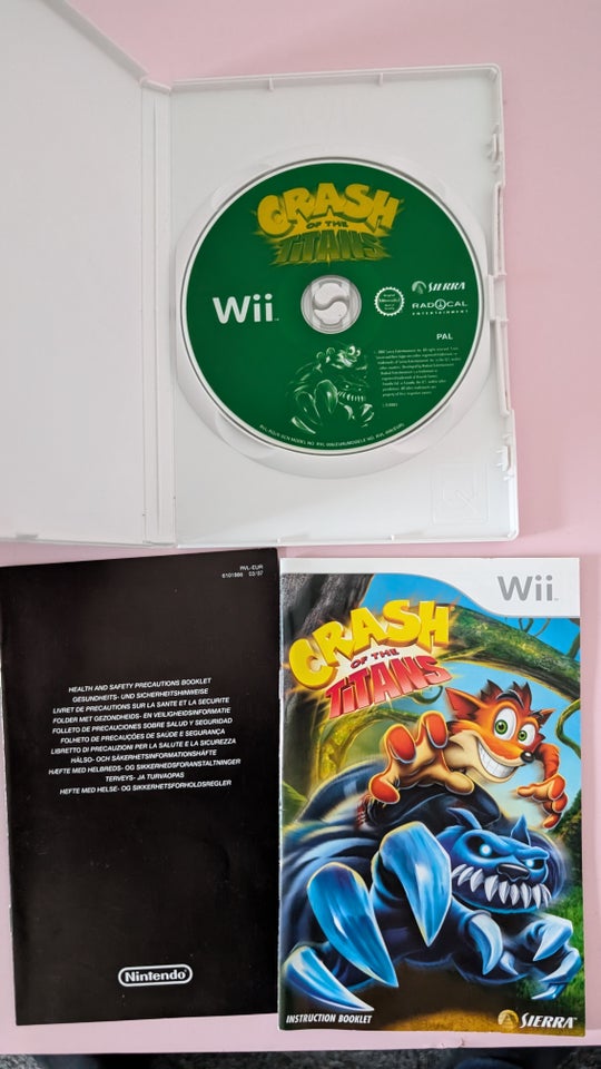 Crash of the titans Nintendo Wii