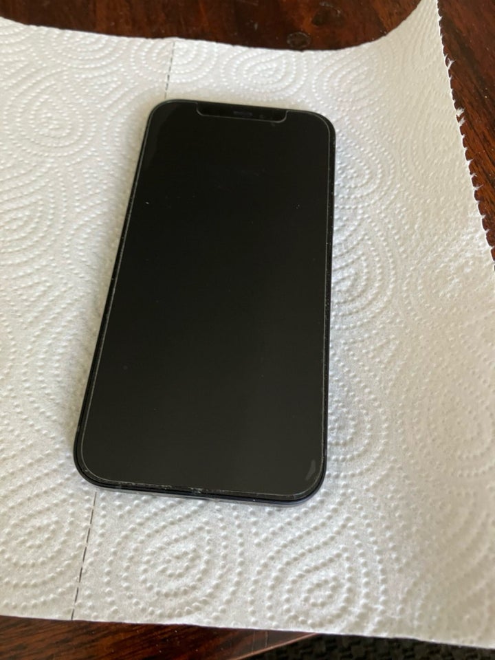 iPhone 12, 64 GB, sort