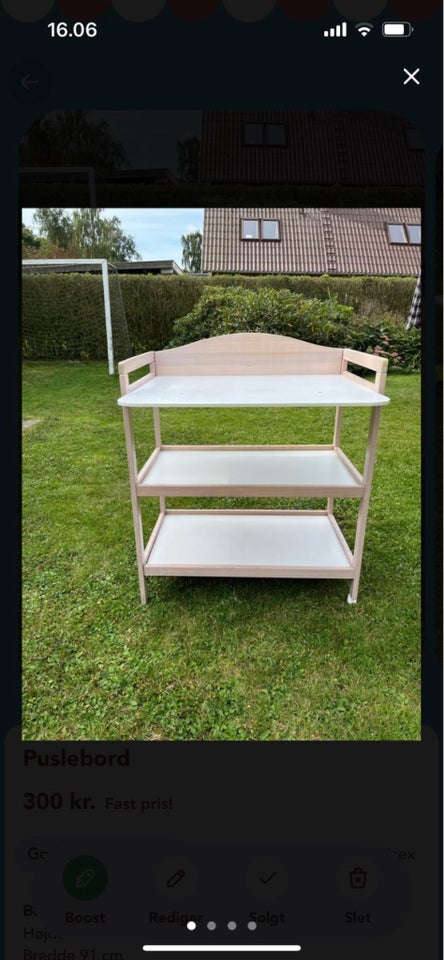 Puslebord Puslebord Ukendt