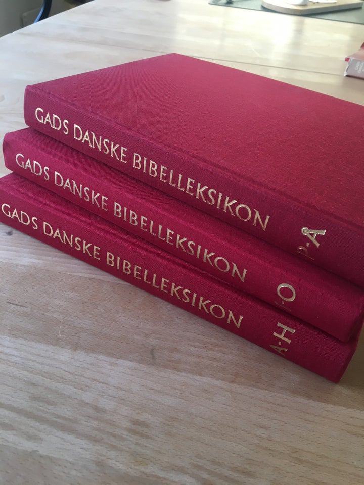 gads danske Bibel leksikon 1-3. ,