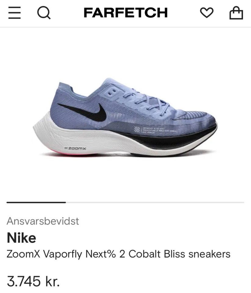 Løbesko, Nike Vaporfly Carbon sko