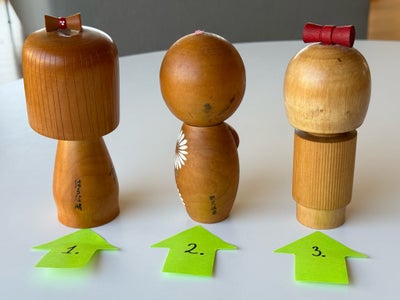 Kokeshi dukker