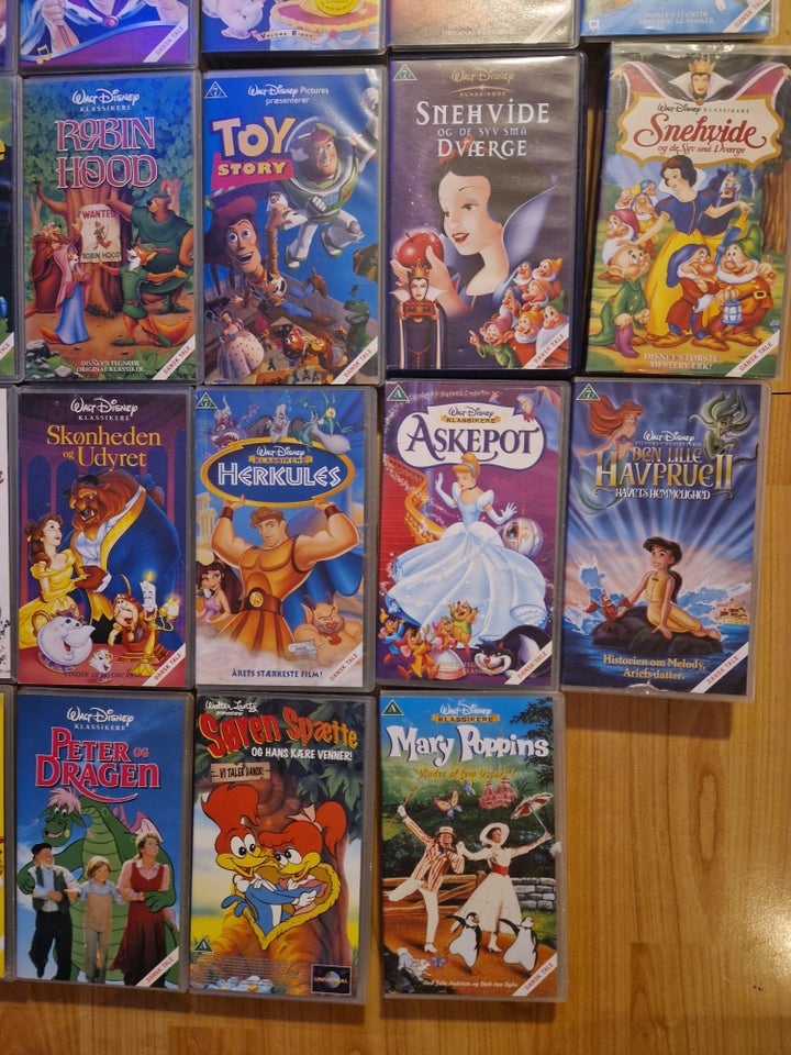 Animation, VHS DISNEY FILM