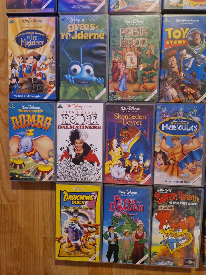 Animation, VHS DISNEY FILM