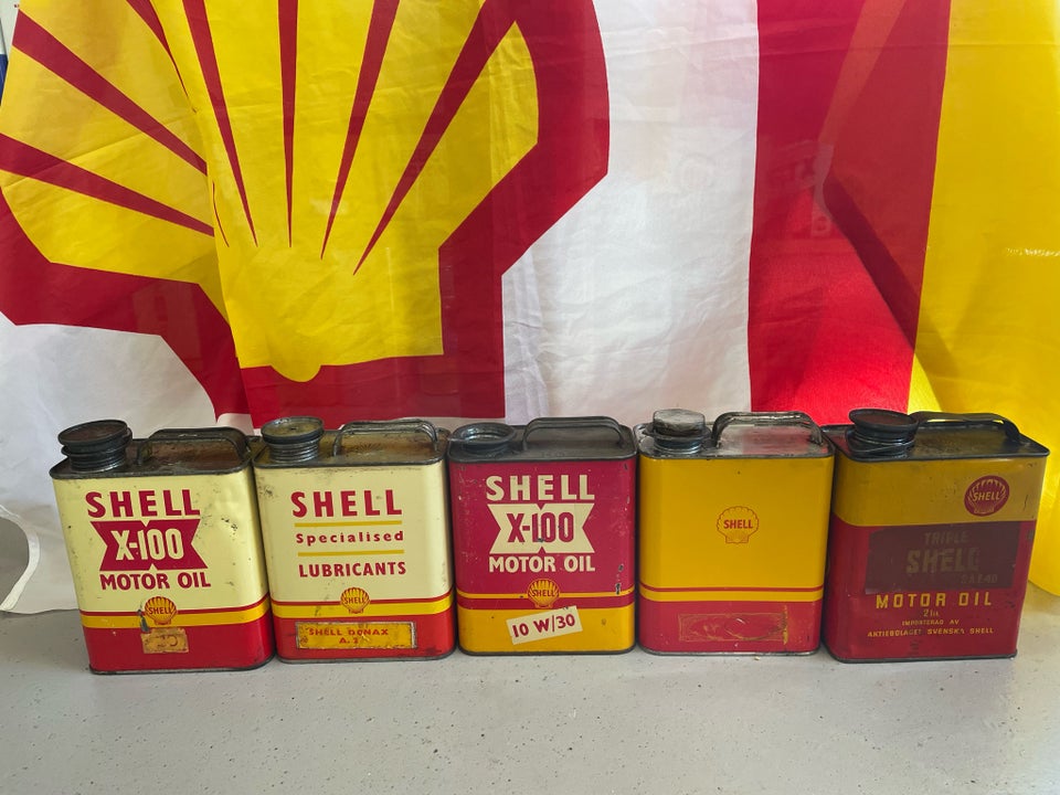 Dåser, Shell oliedunke 2L