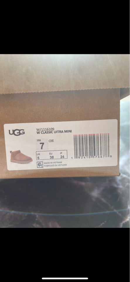 Støvler, str. 38, Uggs ultra mini