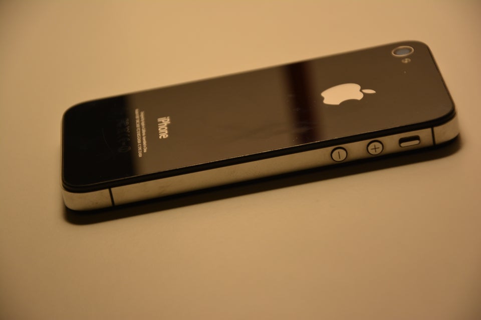 iPhone 4S, 16 GB, sort