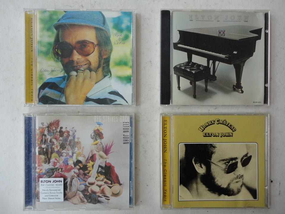 ELTON JOHN : CDalbums , rock