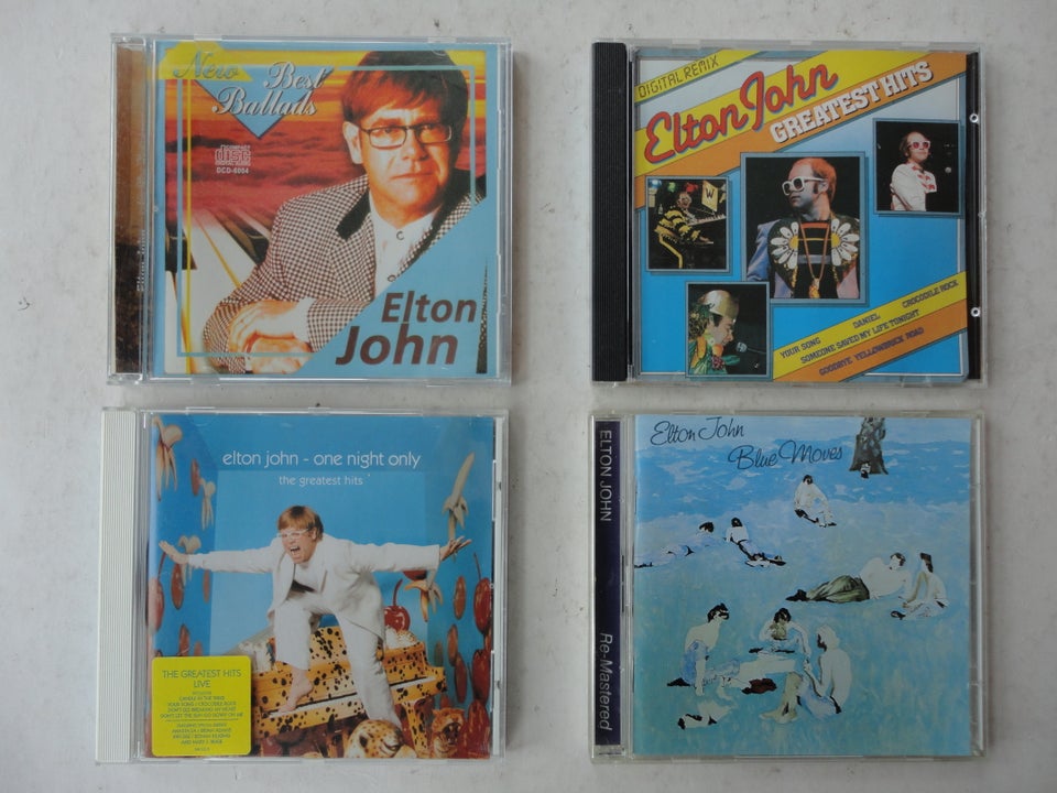 ELTON JOHN : CDalbums , rock