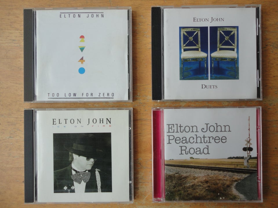 ELTON JOHN : CDalbums , rock