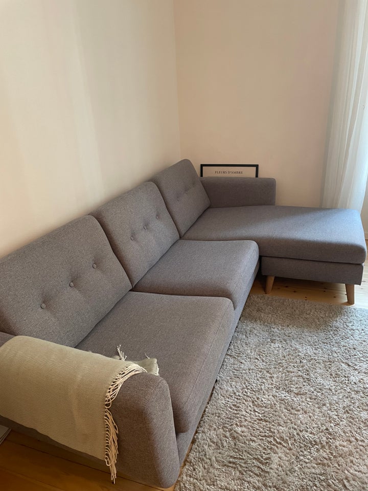 3 personers chaiselong sofa