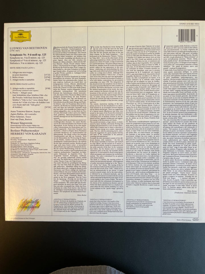 LP, Herbert von Karajan, Berliner