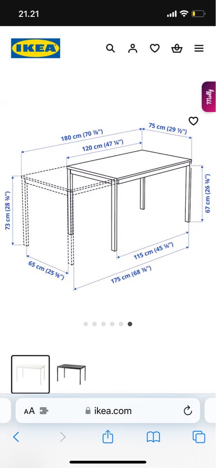 Spisebord Ikea