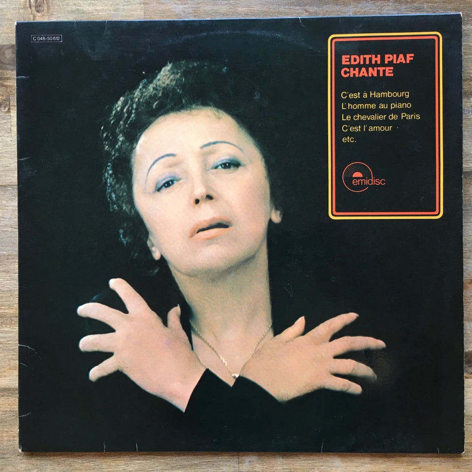 LP, Edith Piaf, Chante