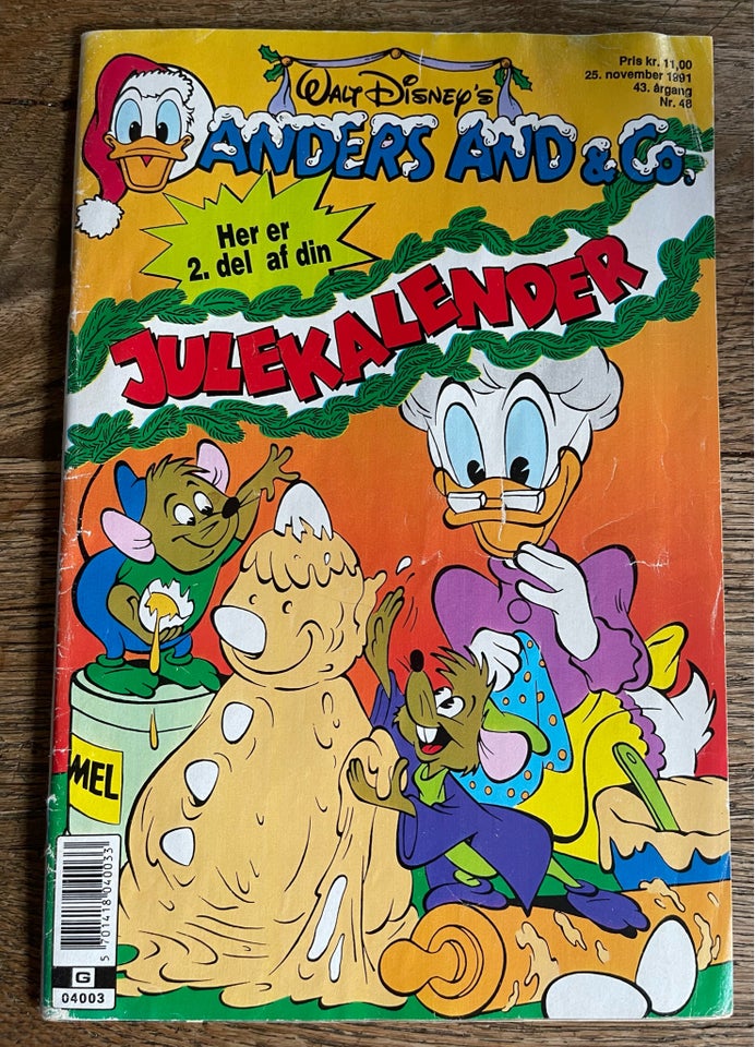 Anders And 1991 nr. 48 inkl. alle