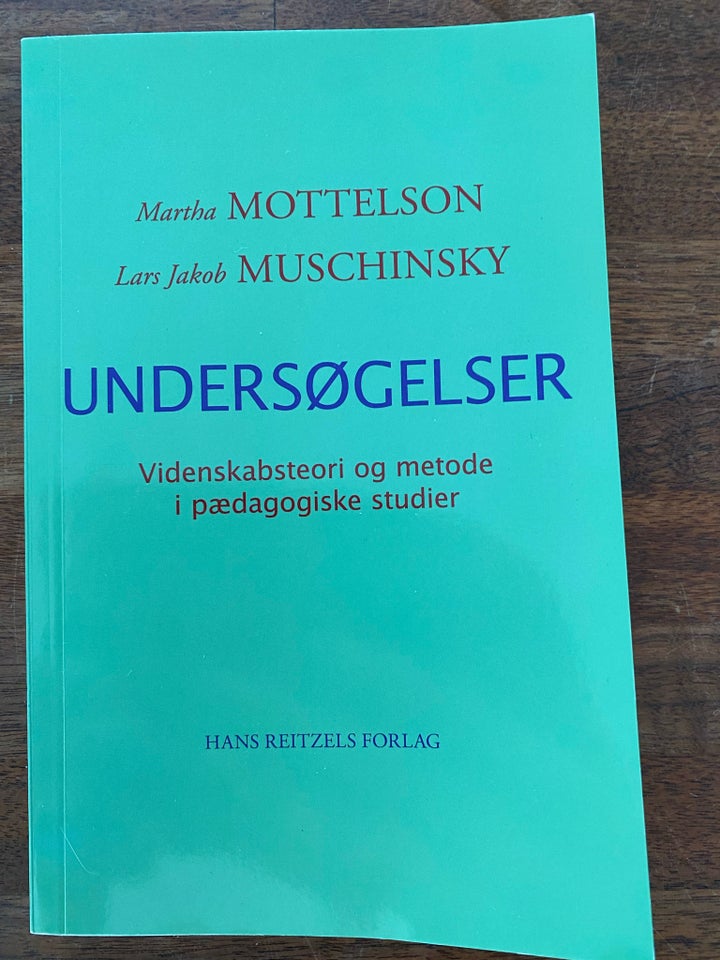 Undersøgelser Martha Mottelson 