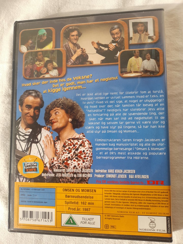 Ældre børne dvd retro, instruktør