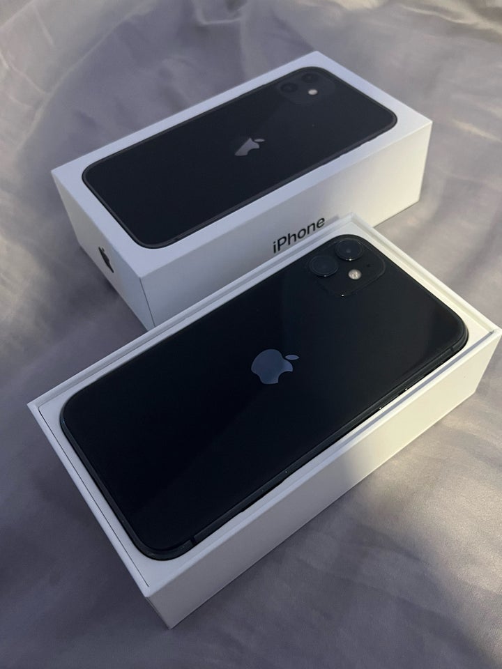 iPhone 11, 256 GB, sort