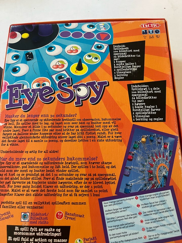 Eye spy, brætspil