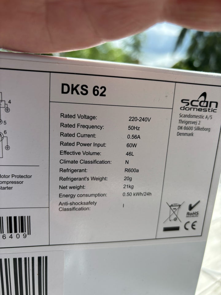 Mini Cooler Scan Cool DKS62 46