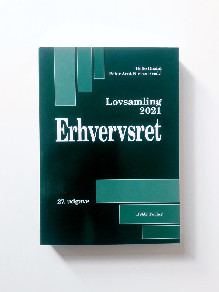 Erhvervsret – Lovsamling 2021,