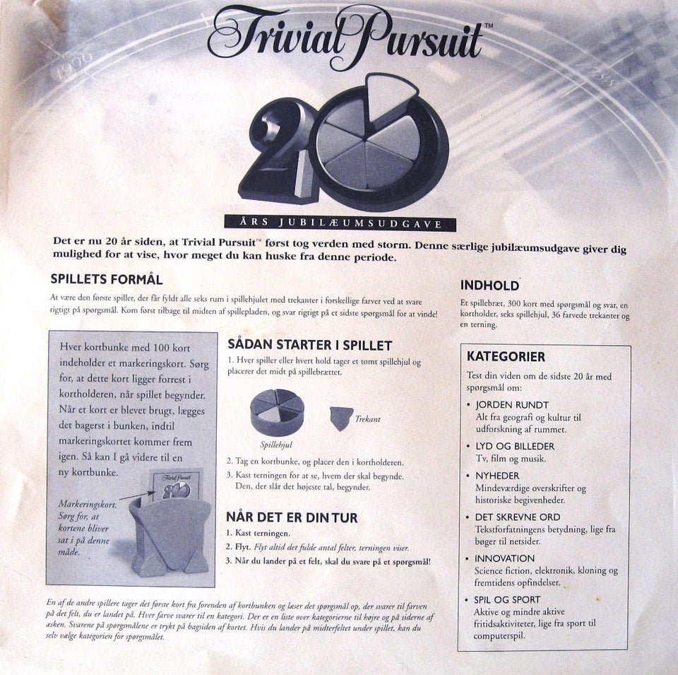 Trivial Pursuit 20 års jubilæum,