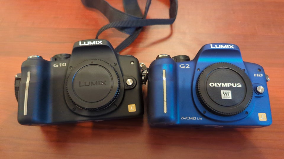 Lumix, G10 og g2, 13 megapixels