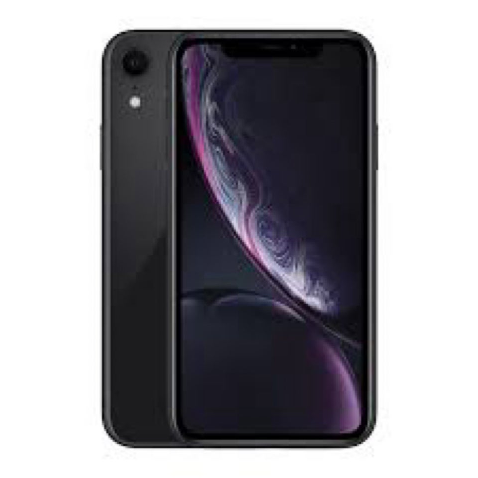 iPhone XR, 128 GB, sort