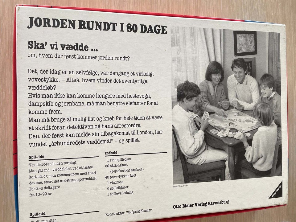 Jorden rundt i 80 dage brætspil