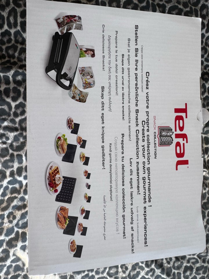 Tefal sandwichmaker mm, Tefal