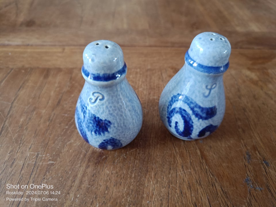 Keramik Salt og pebersæt