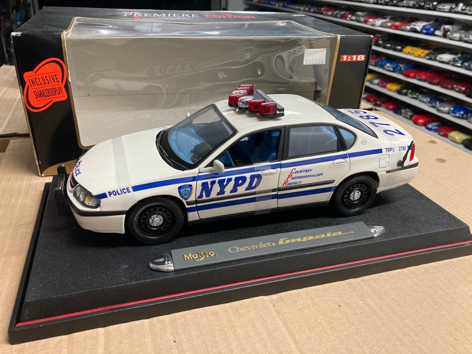 Modelbil Chevrolet Impala Police