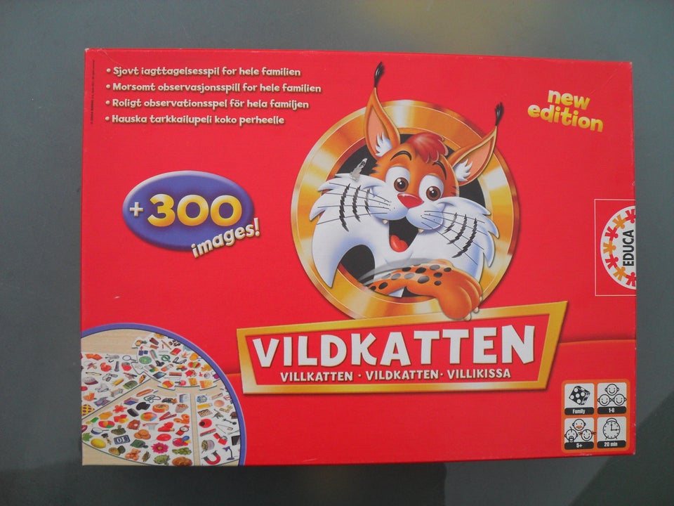 VILDKATTEN, brætspil